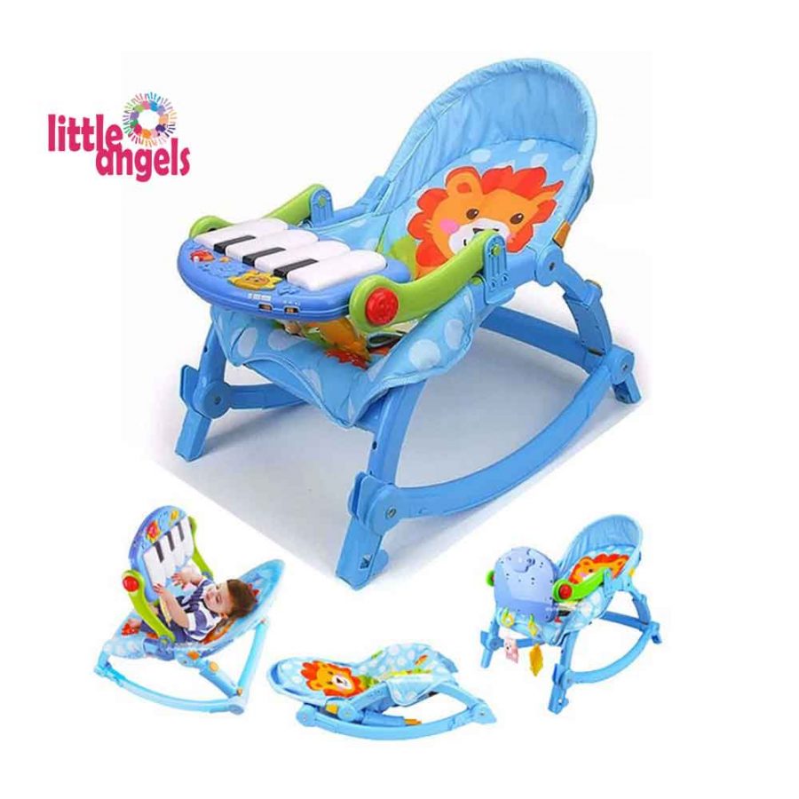Baby Rocker With Musical Piano